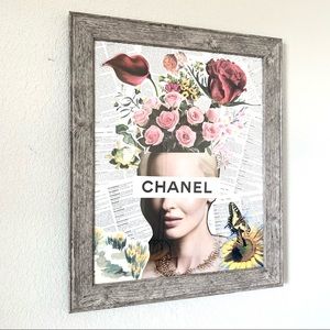 Chanel Theme 16x20 Handmade Collage